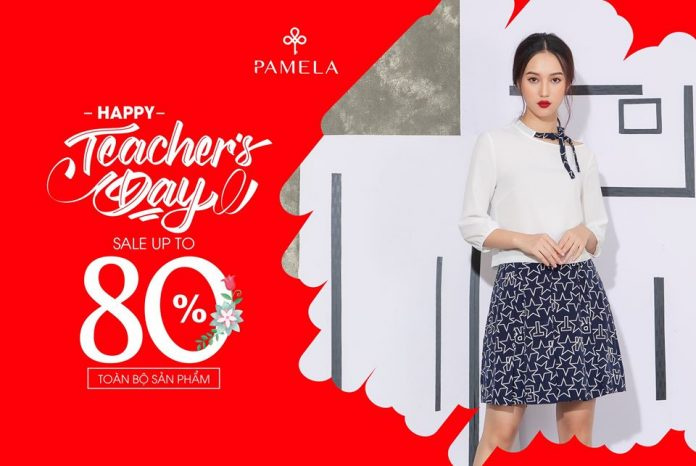 Thời trang công sở Pamela giảm giá đến 80% mừng Ngày nhà giáo Việt ...