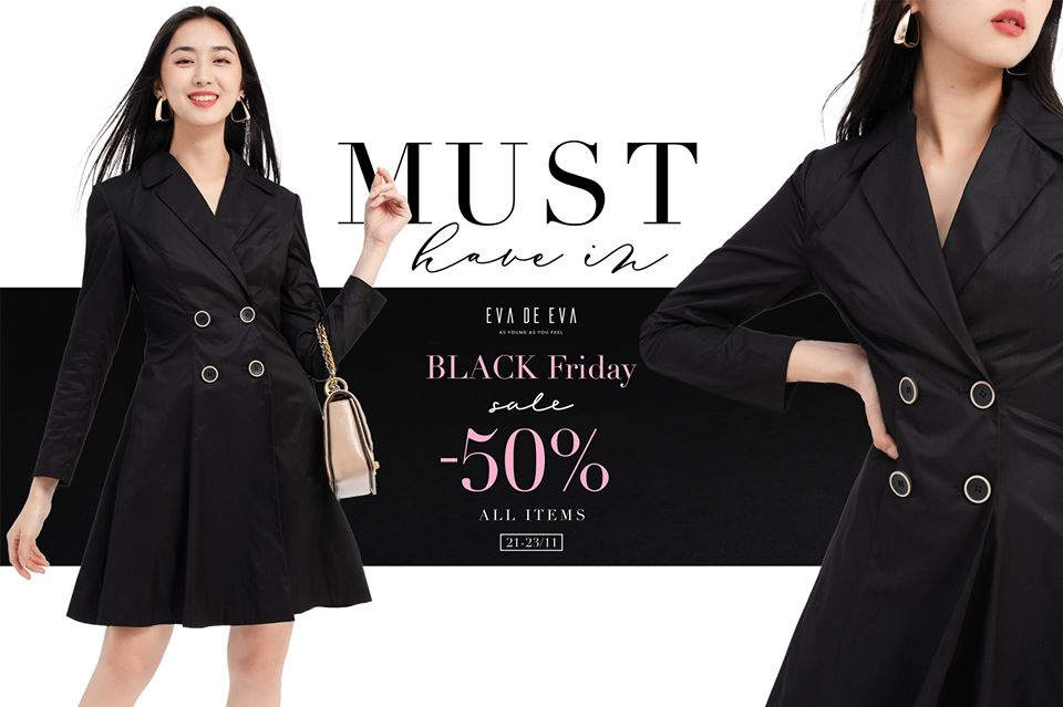 Eva de Eva khuyến mãi Black Friday giảm đến 50%++ tất cả ...