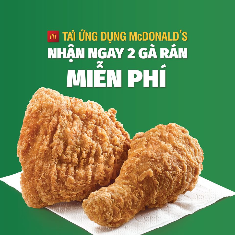 Tổng hợp khuyến mãi, ưu đãi McDonald