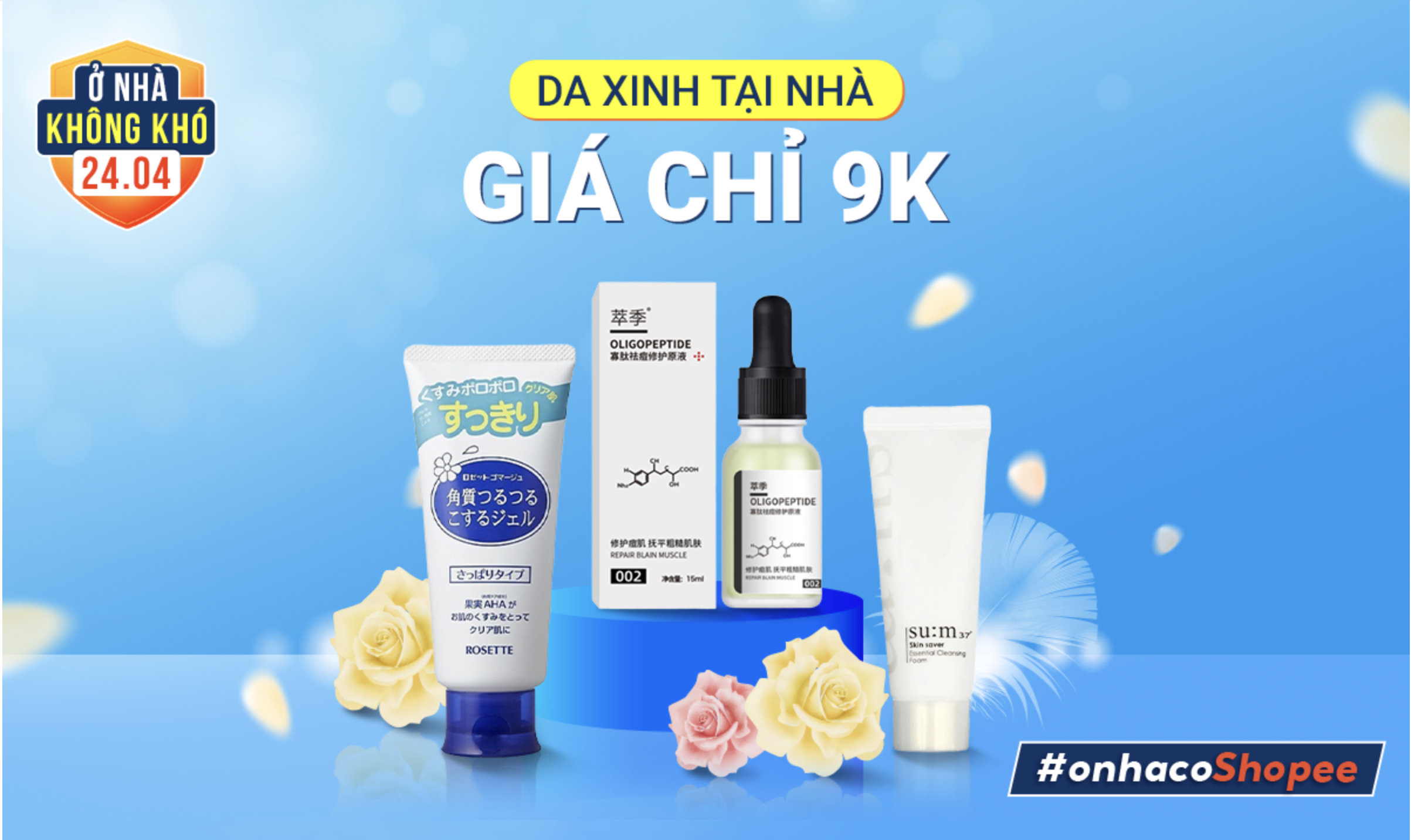 Sale Mỹ phẩm 9K Shopee